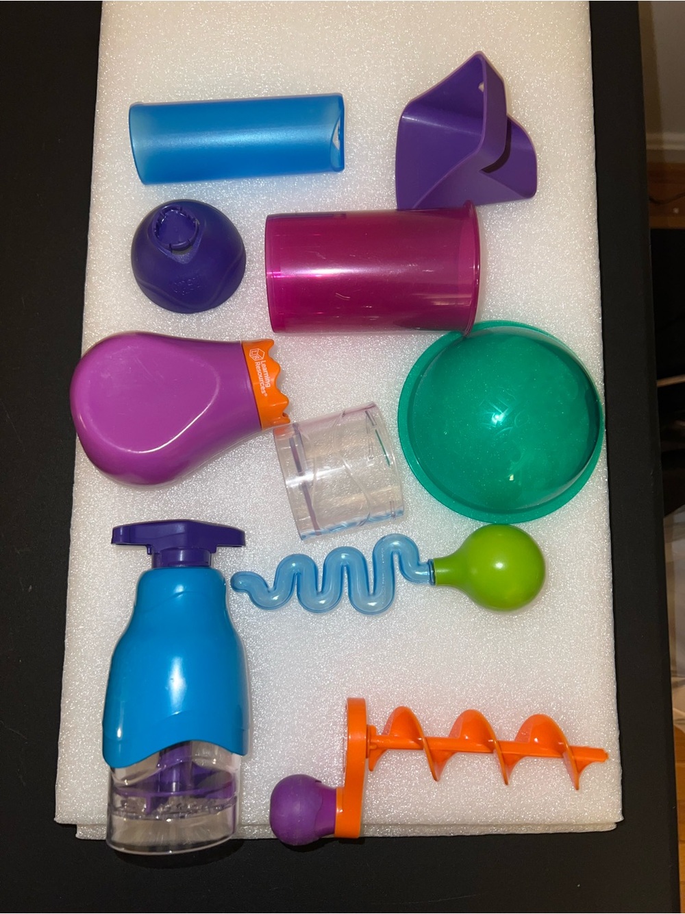 Kids Water Play kinetic sand Accessory Set - Multi-Color
